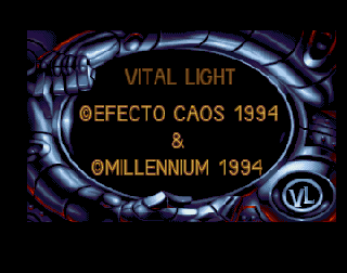 Screenshot Thumbnail / Media File 1 for Vital Light (1994)(Millennium)[!]